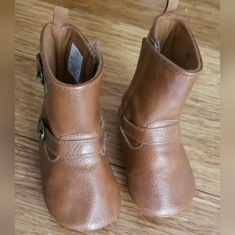 Toddler Brown Girls Boots